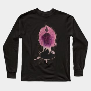 Purple Candlelight Long Sleeve T-Shirt